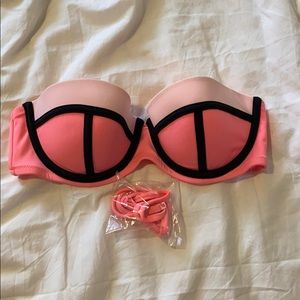 Strapless Bathing Suit Top